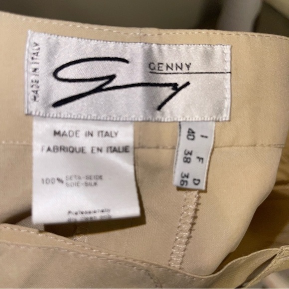 Geeny Woman 100% Silk Pants Size40 - Picture 5 of 5